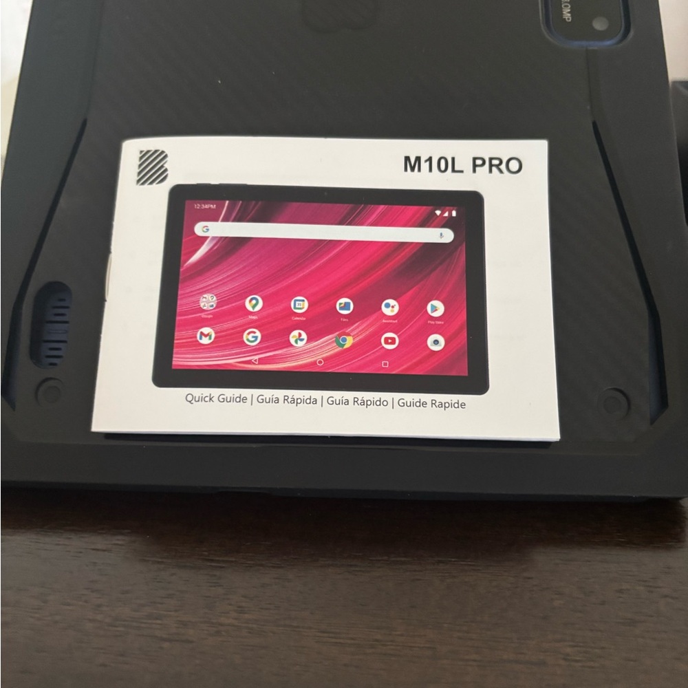 M10L PRO Tablet with Black Case